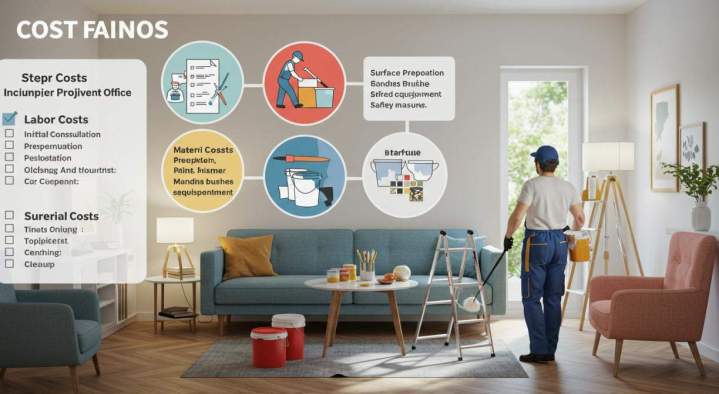 coût d'un projet de peinture